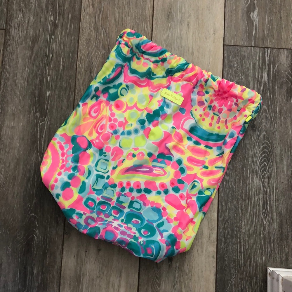 Lily Pulitzer string bag, GUC